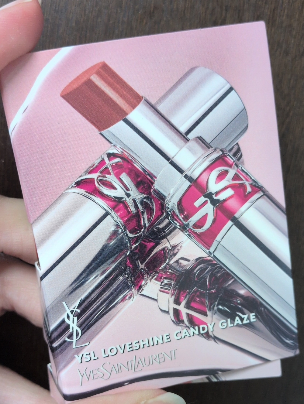 FREE w/ bundle - YSL Loveshine Candy Lip Balm In 19 Salted Caramel NEW Sample